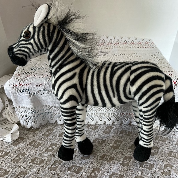 Zebra plush toy - Picture 2 of 3